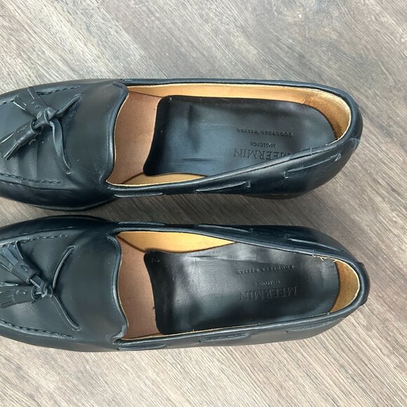Meermin Black Tassel Loafer main image 4